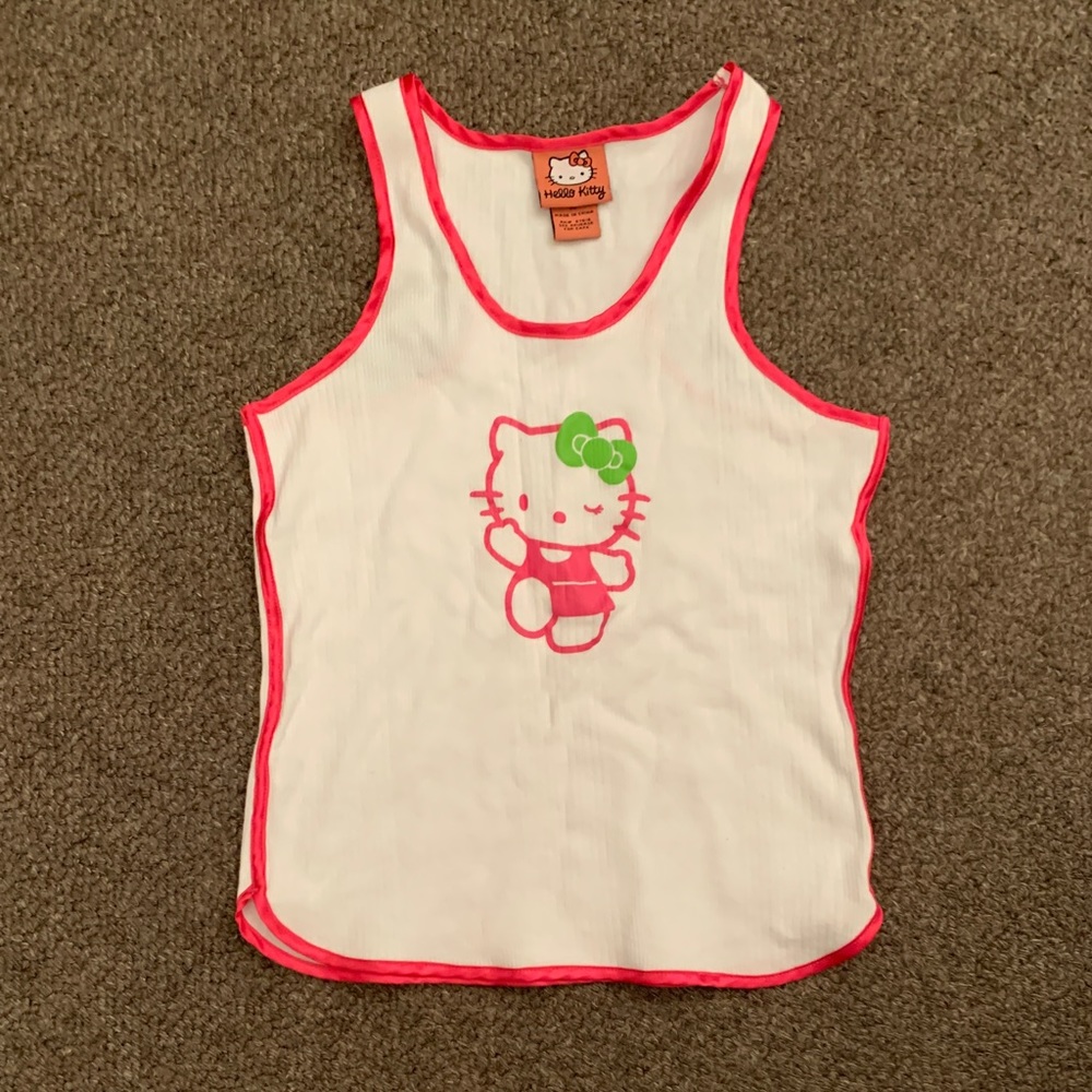 Hello Kitty Ribbed Tank (M) - Picture 2 of 4
